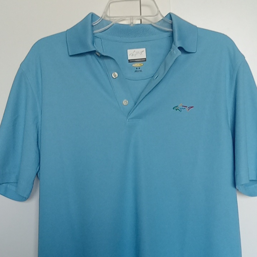 Greg Norman Play Dry Golf Polo Size M EUC